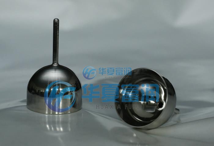 晶體生長用鉑金坩堝(圖1) 晶體生長用鉑金坩堝